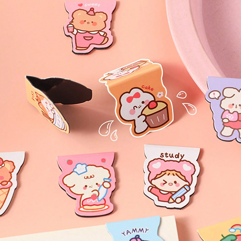 Bookmark Magnetic Clip - 5 Buah Klip Kertas Pembatas Buku