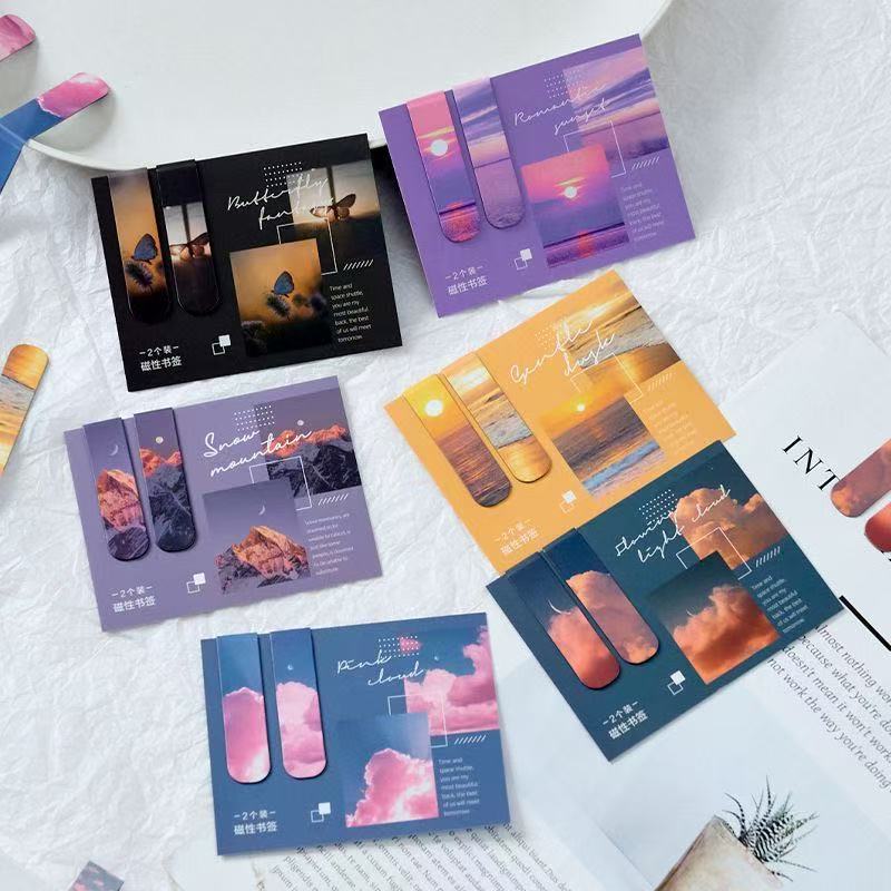Bookmark Magnetic Clip - Alat Tulis Lucu Zaomo Penanda Magnetik