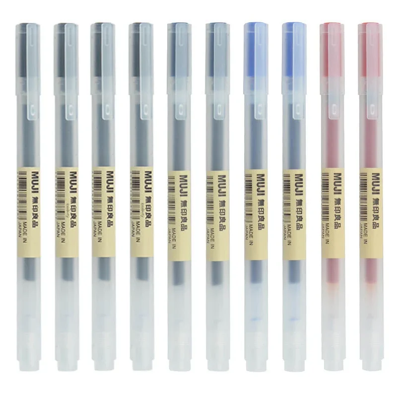 Stationery Supplies Business - 10-30 Buah/Set 0.38/0.5Mm Pena Gel Tinta