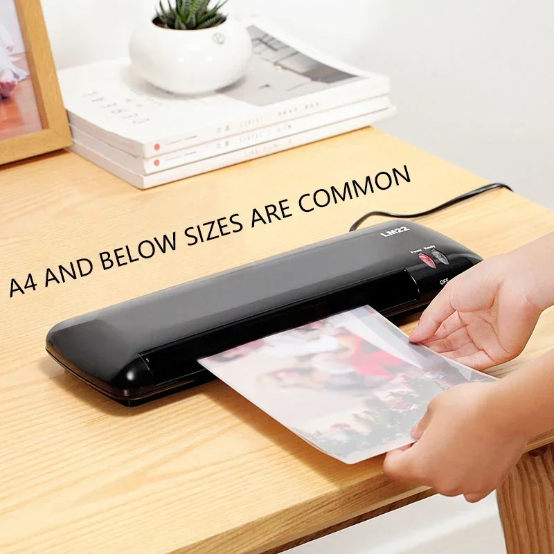 Document Laminator Pouch - Laminator Rumah Tangga A4 untuk Dokumen,