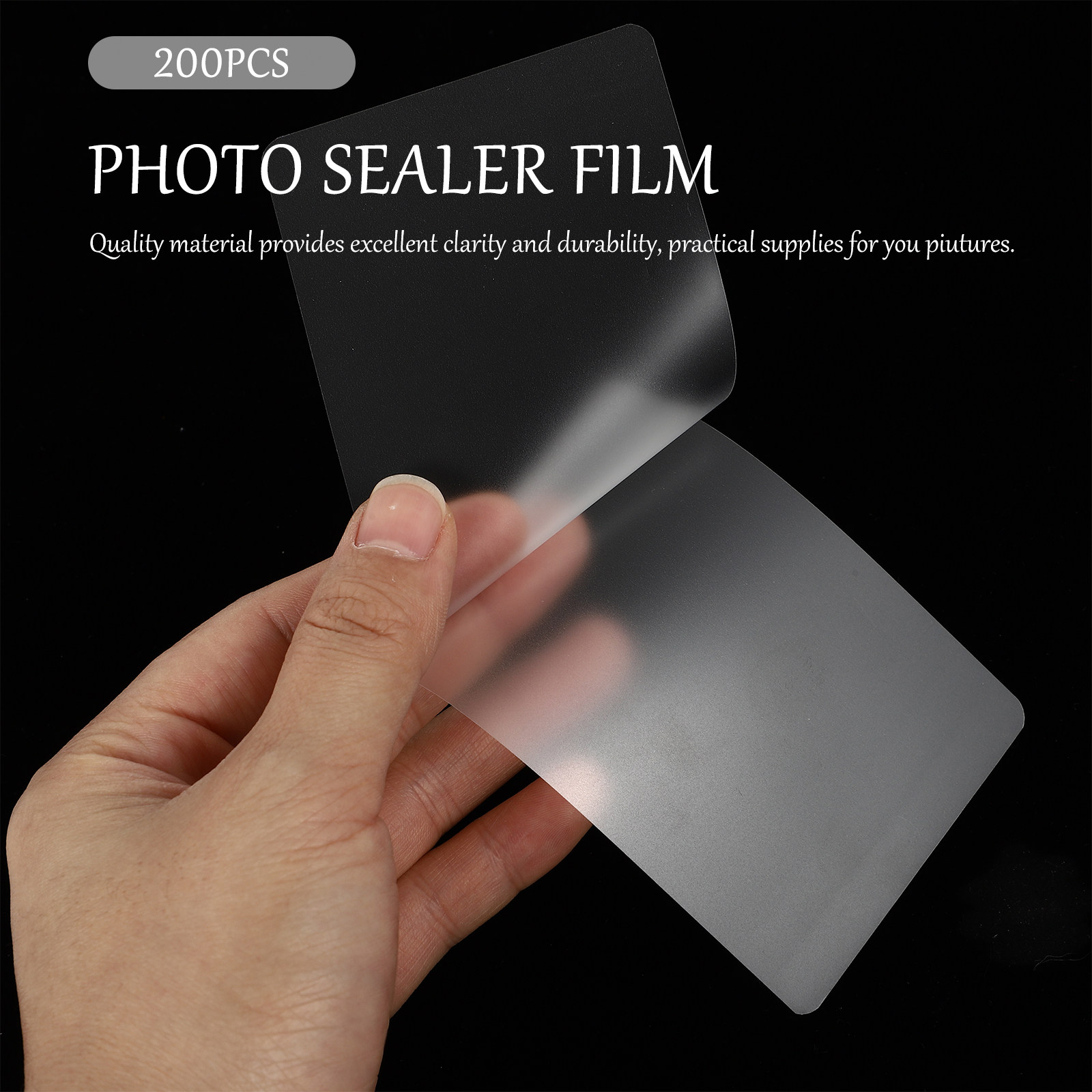 Document Laminator Pouch - 200 Buah Lembar Laminasi Film Pelindung
