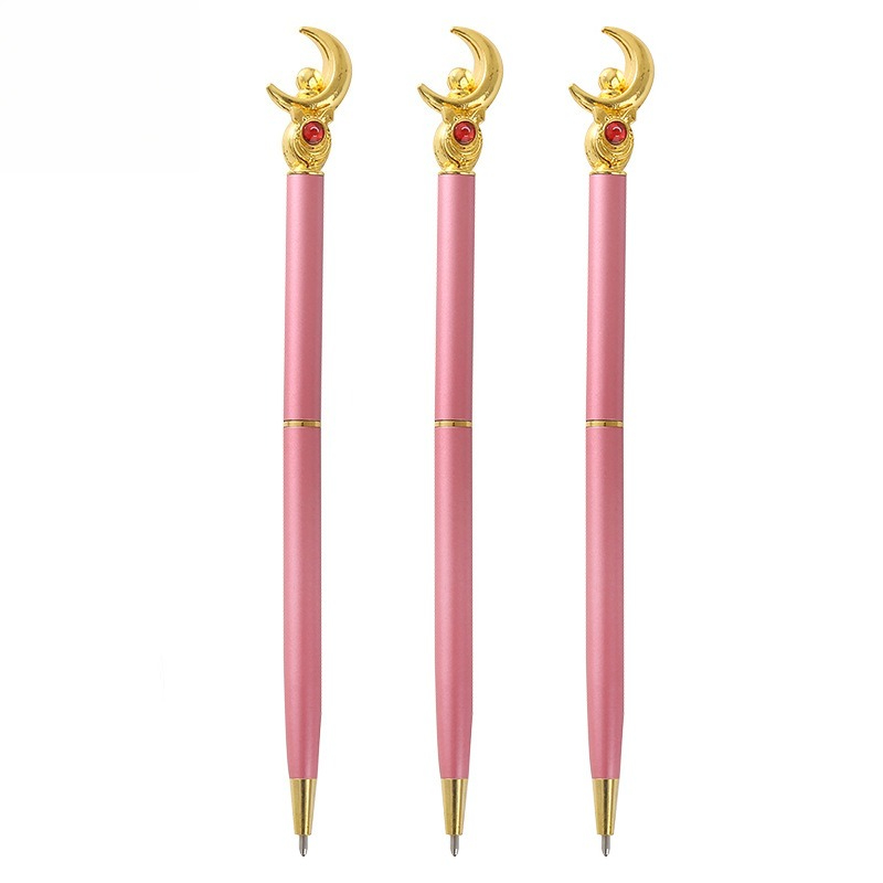 Stationery Warehouse - Pulpen Hitam Seri Sailor Moon Kawaii,