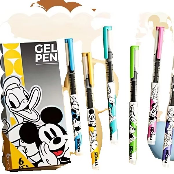 Stationery Warehouse - 6 Buah Pena Netral Dapat Ditarik