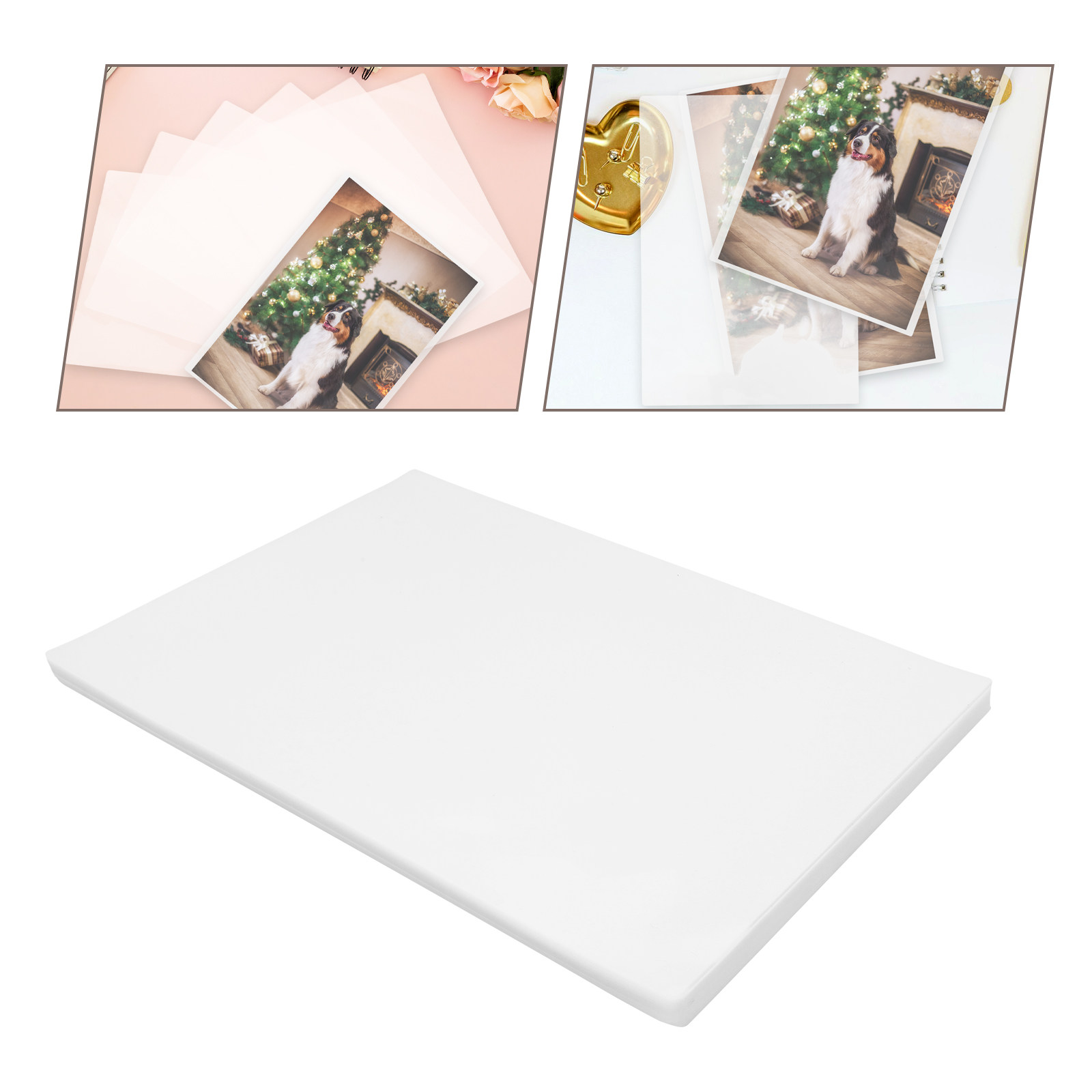 Document Laminator Pouch - 100 Buah Kantong Laminasi Termal Lembaran