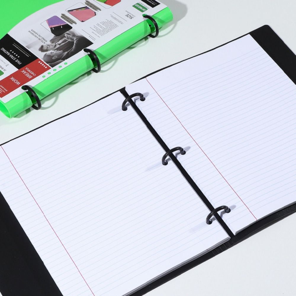 Paper Punch 3 Hole - Folder File 3 Ring Loose-leaf Tebal,