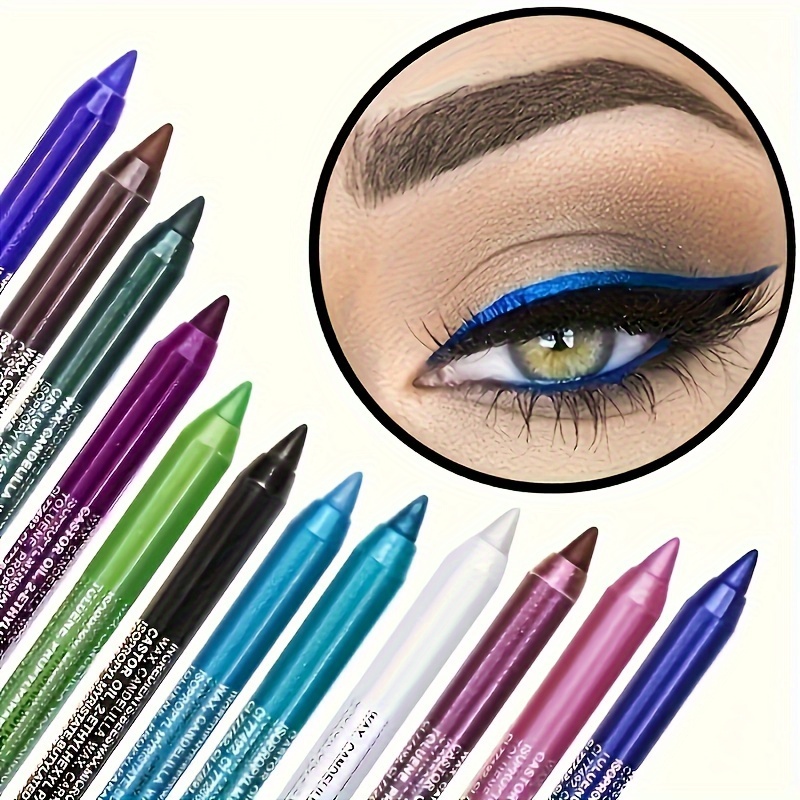 1 Buah Set Eyeliner Tahan Air  - Highlighter Set Pastel ulasan dan harga