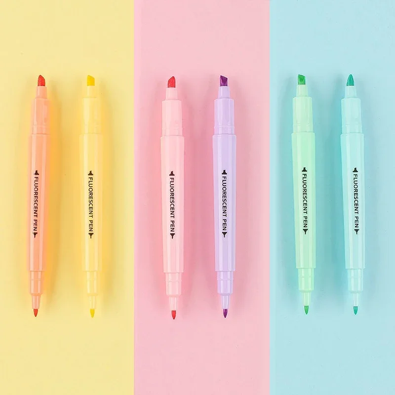 Stogo 6 buah spidol Highlighte - Highlighter Set Pastel ulasan dan harga