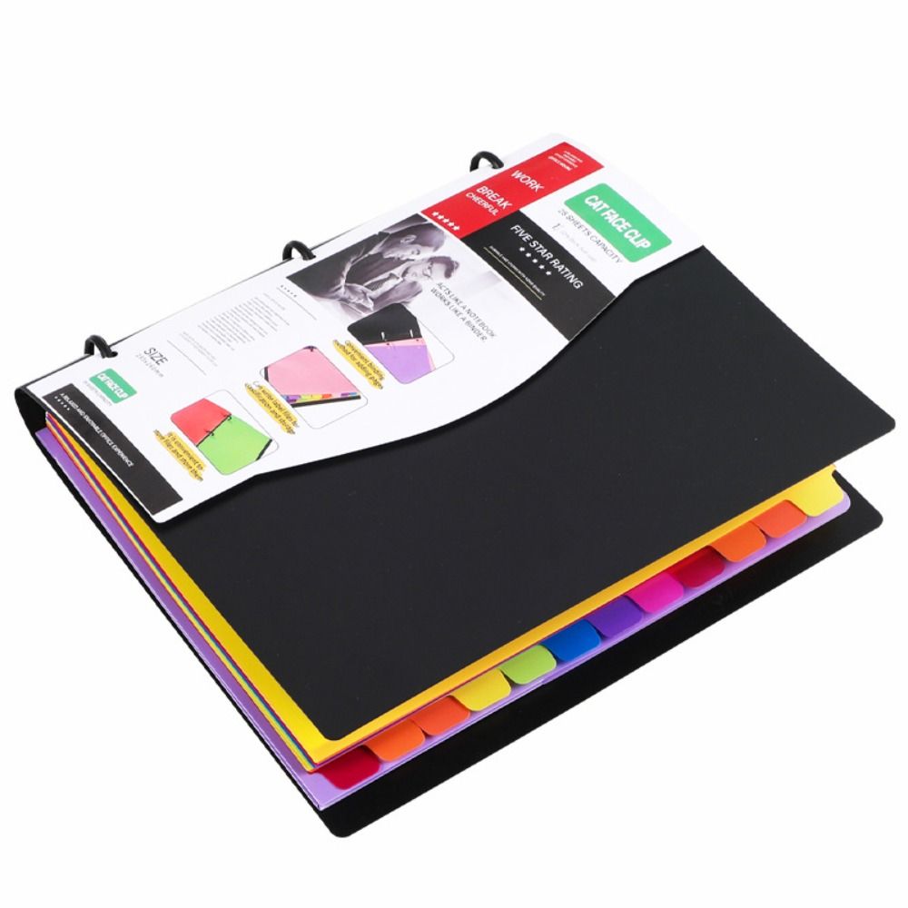 Folder File 3 Ring, Tebal, Dap - Paper Punch 3 Hole ulasan dan harga