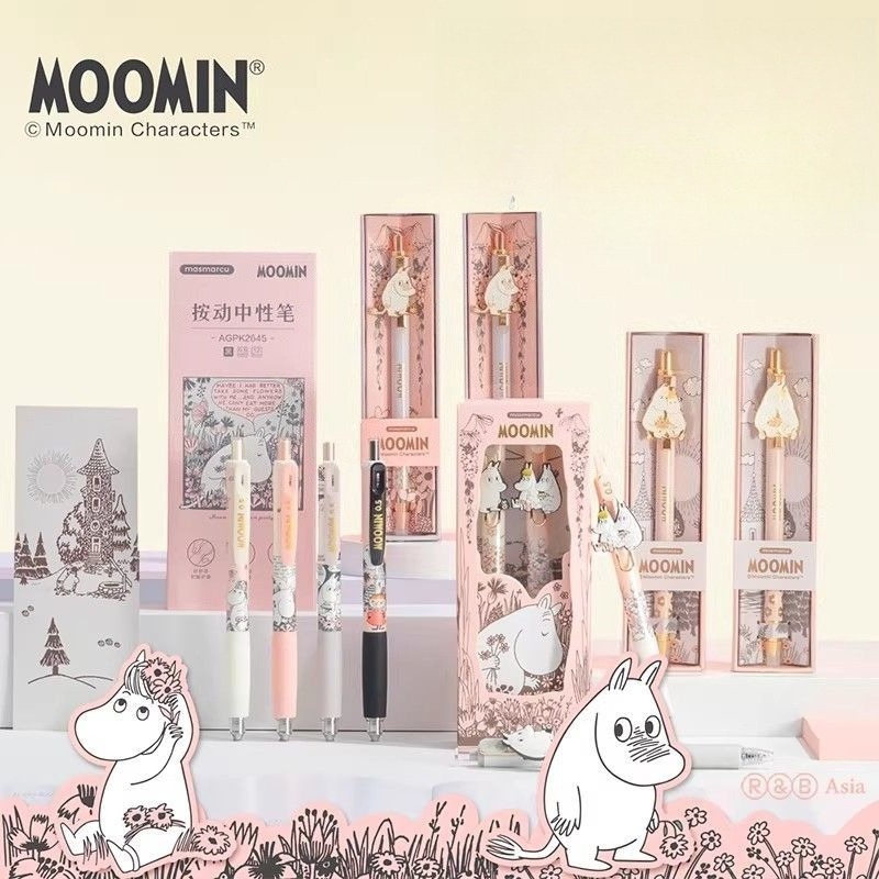 Pulpen Gel Moomin Lucu Dapat D - Stationery Warehouse ulasan dan harga