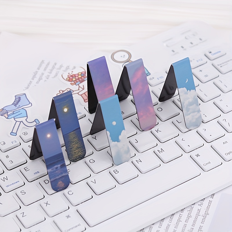 2 buah klip halaman magnetik p - Bookmark Magnetic Clip ulasan dan harga