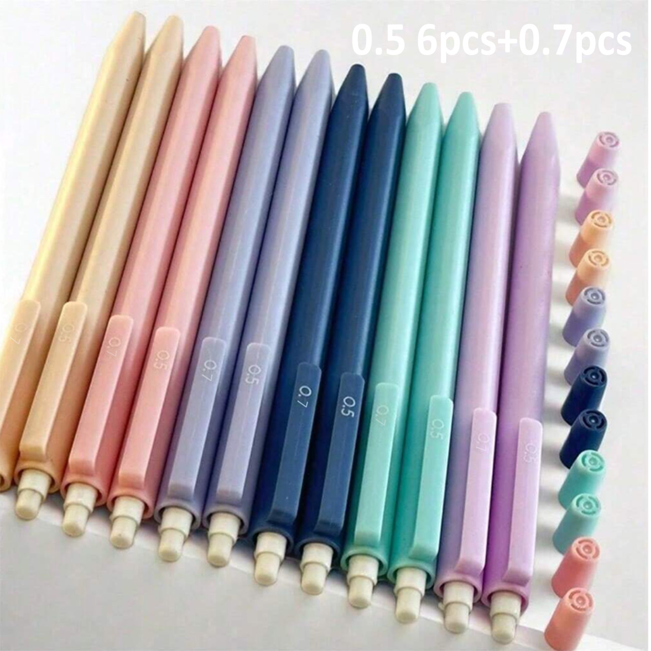 Set Pensil Mekanik Pastel Lucu - Highlighter Set Pastel ulasan dan harga