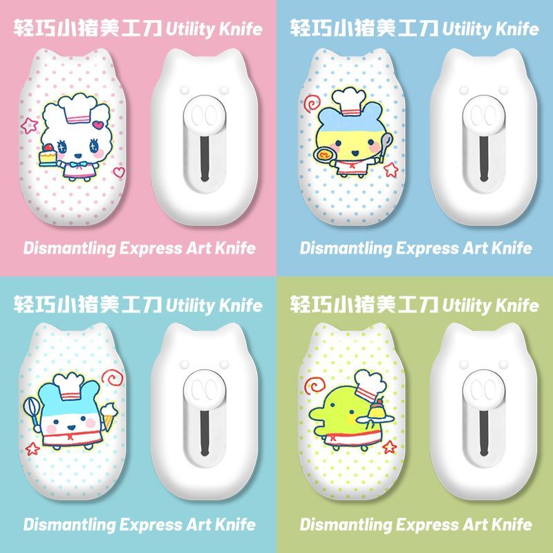 Pisau Utilitas Kartun Mini Luc - Stationery Warehouse ulasan dan harga