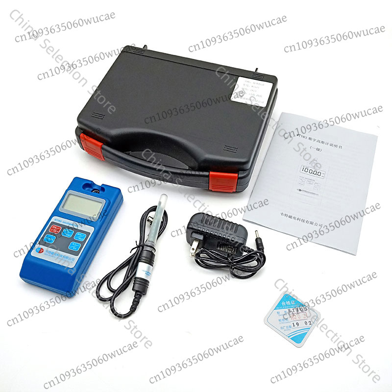 Genggam WT103 Gauss Meter Meda - Bookmark Magnetic Clip ulasan dan harga