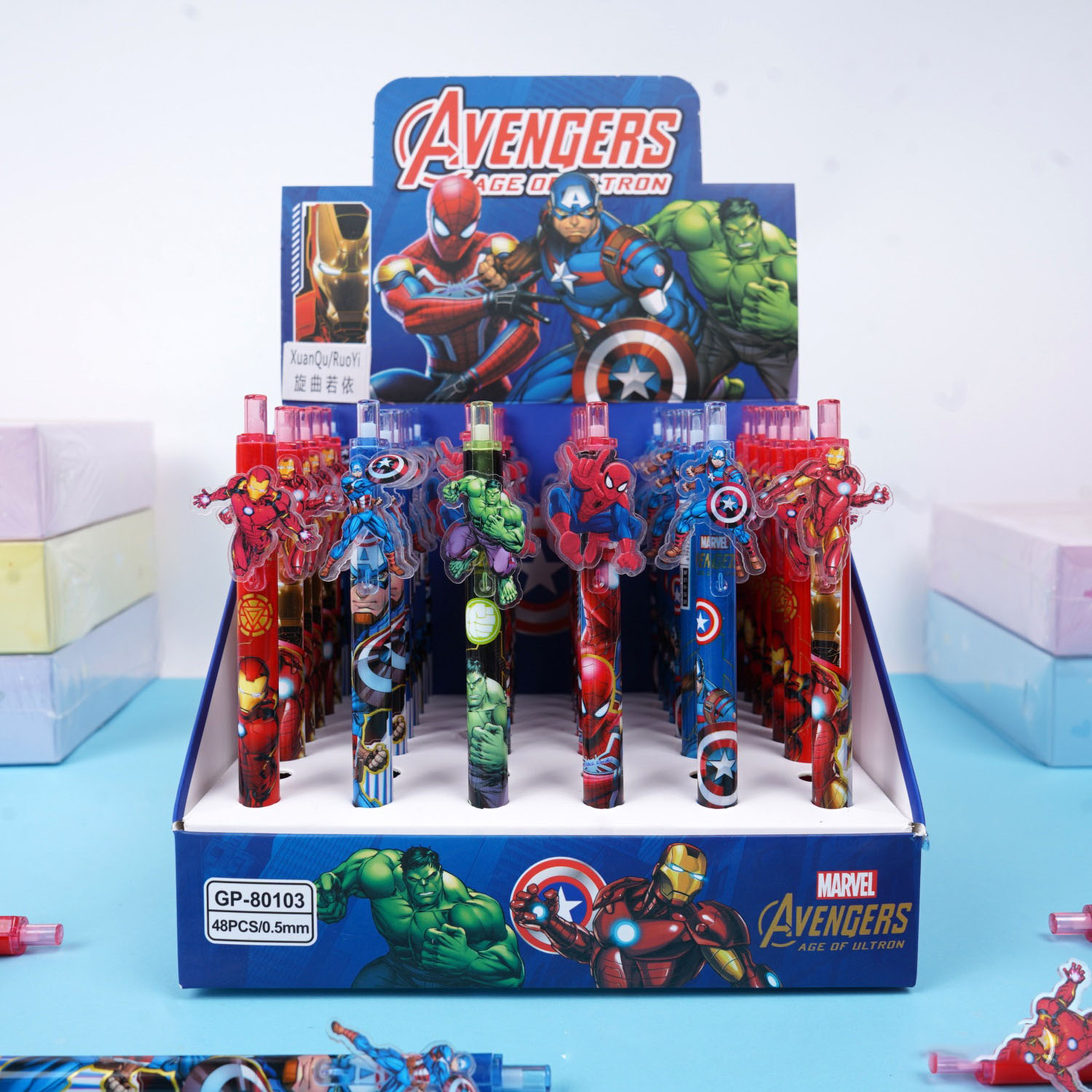 12/48 Buah untuk Pena Gel Marv - Stationery Warehouse ulasan dan harga