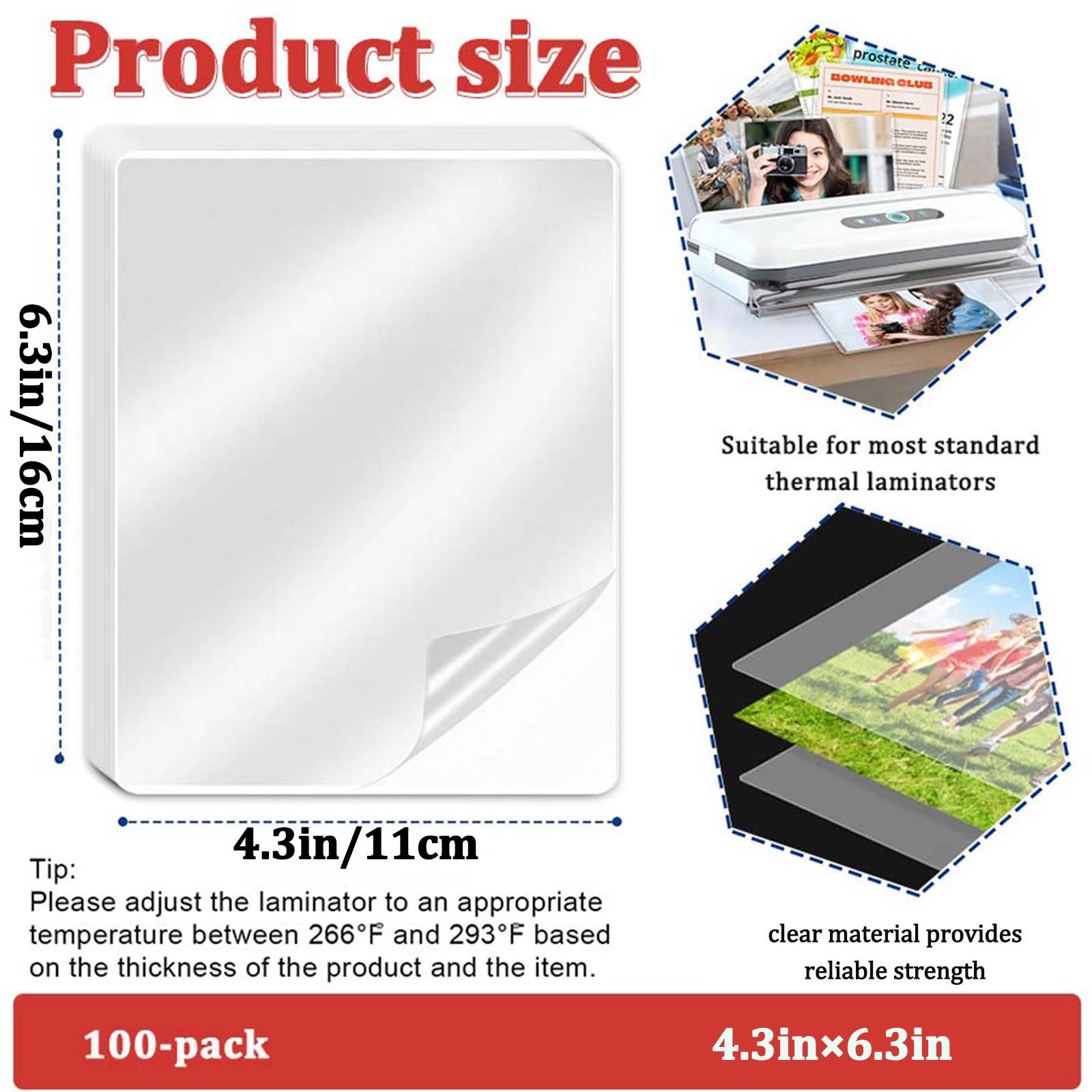 100 Lembar Kantong Laminasi Te - Document Laminator Pouch ulasan dan harga