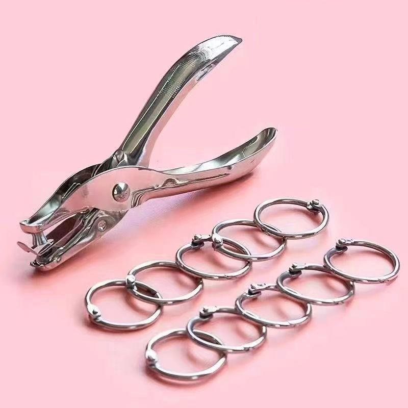 Alat Pelubang Kertas Genggam L - Paper Punch 3 Hole ulasan dan harga
