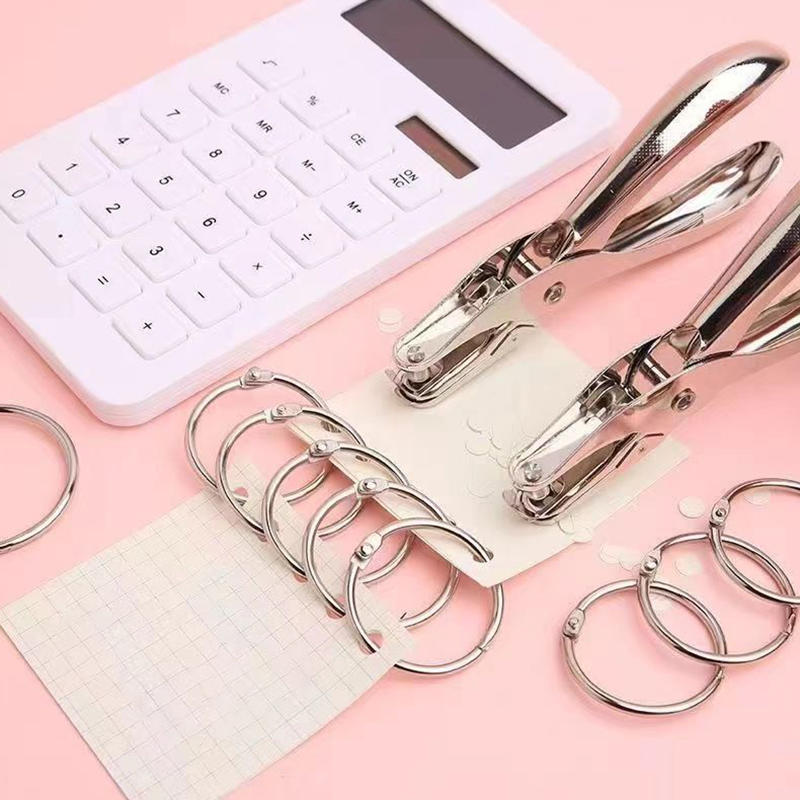 Alat Pelubang Kertas Genggam L - Paper Punch 3 Hole ulasan dan harga