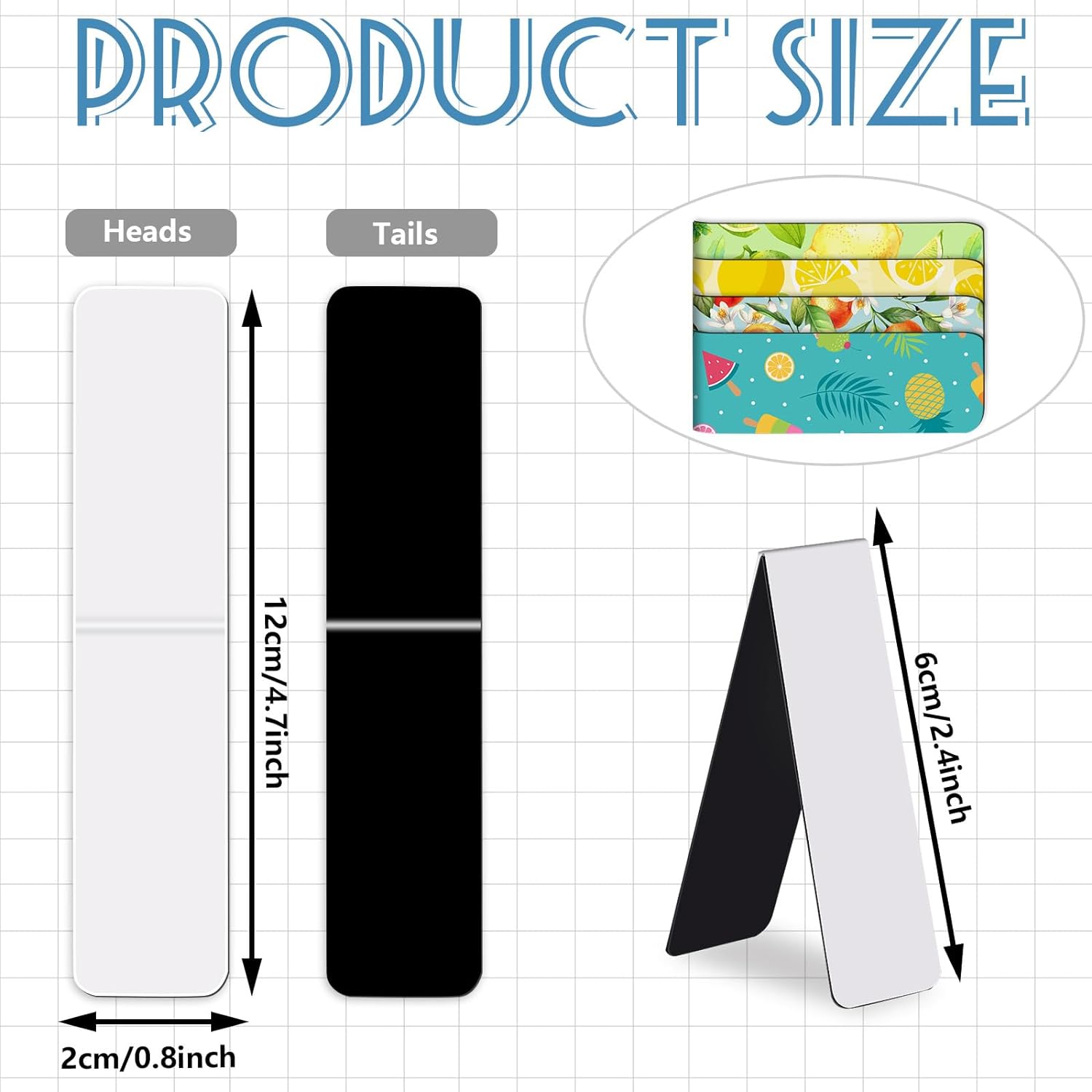 15 Buah Penanda Buku Magnetik  - Bookmark Magnetic Clip ulasan dan harga