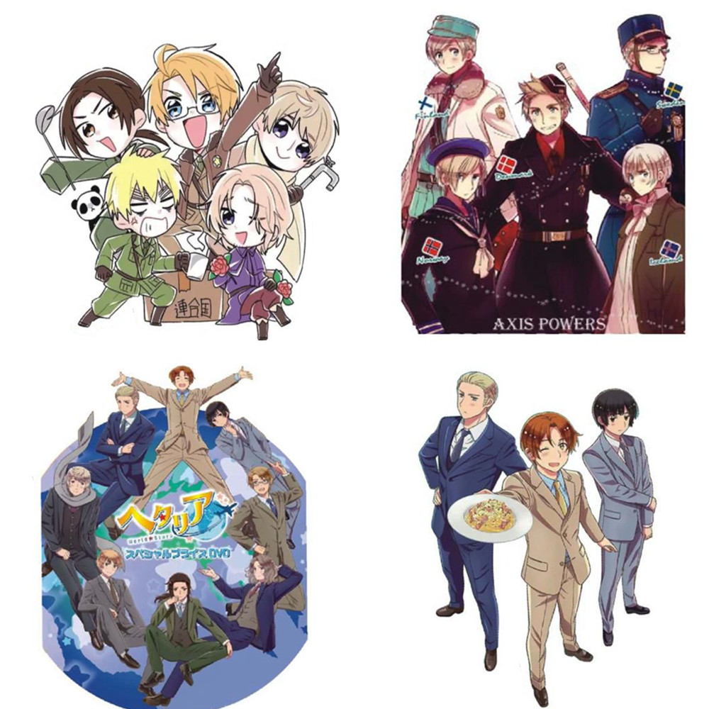 1 Pak Stiker Anime Axis Powers - Cardstock Paper Pack ulasan dan harga