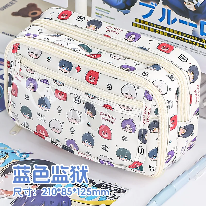 Tas Pensil Anime Blue Lock Ita - Stationery Supplier ulasan dan harga