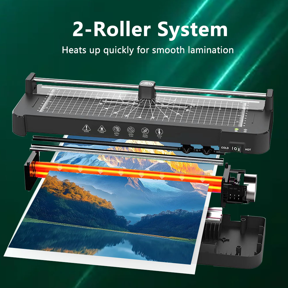 Mesin Laminasi Plastik Panas/D - Document Laminator Pouch ulasan dan harga